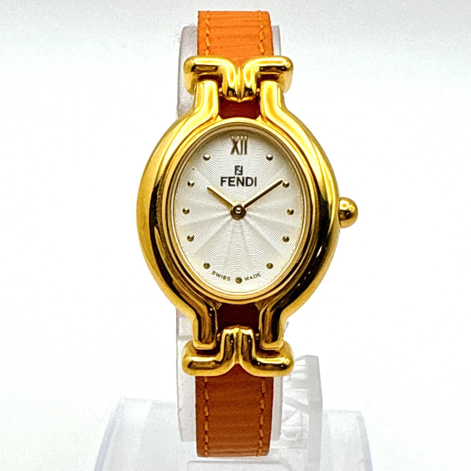 A121【箱入り・フルセット】FENDI 640L カメレオン レディースウォッチ