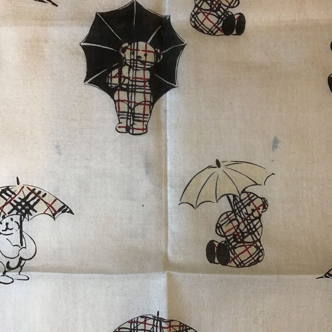 Burberrys 傘パターンスカーフ Burberrys 傘パターンスカーフ 美品稀少