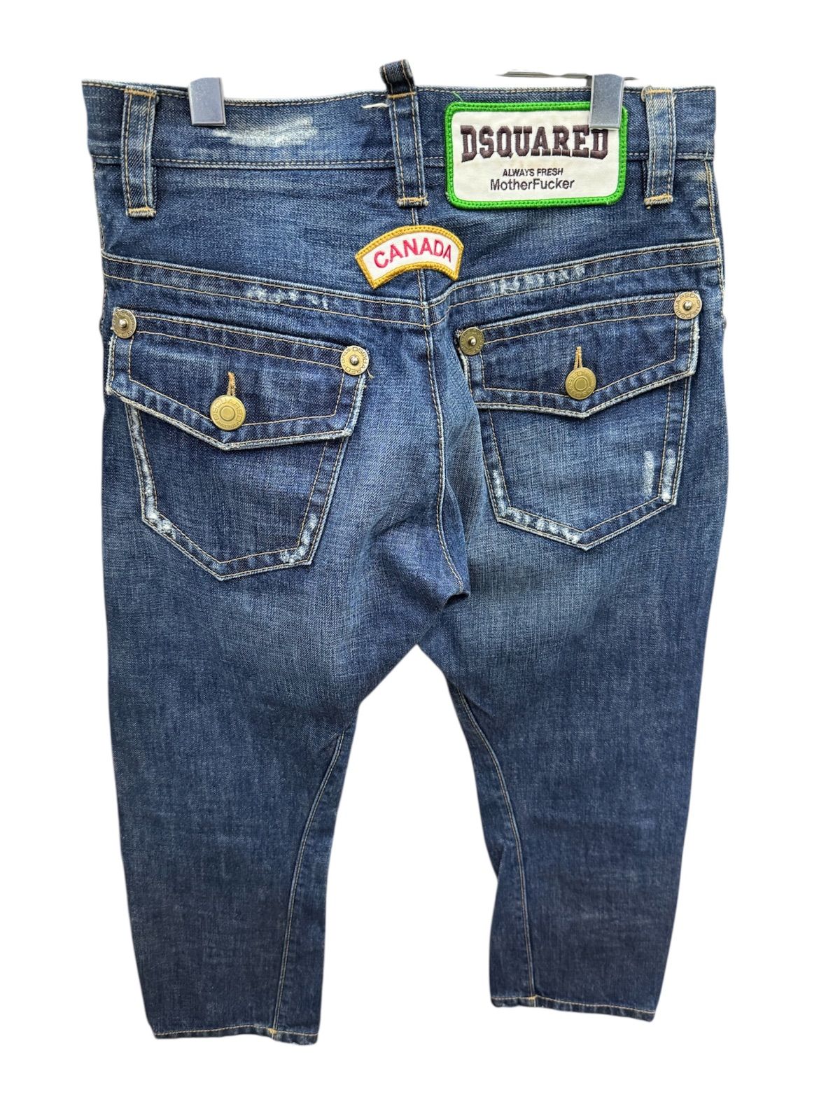 DSQUARED2 ディースクエアード イタリア製 ワッペン ヴィンテージ加工