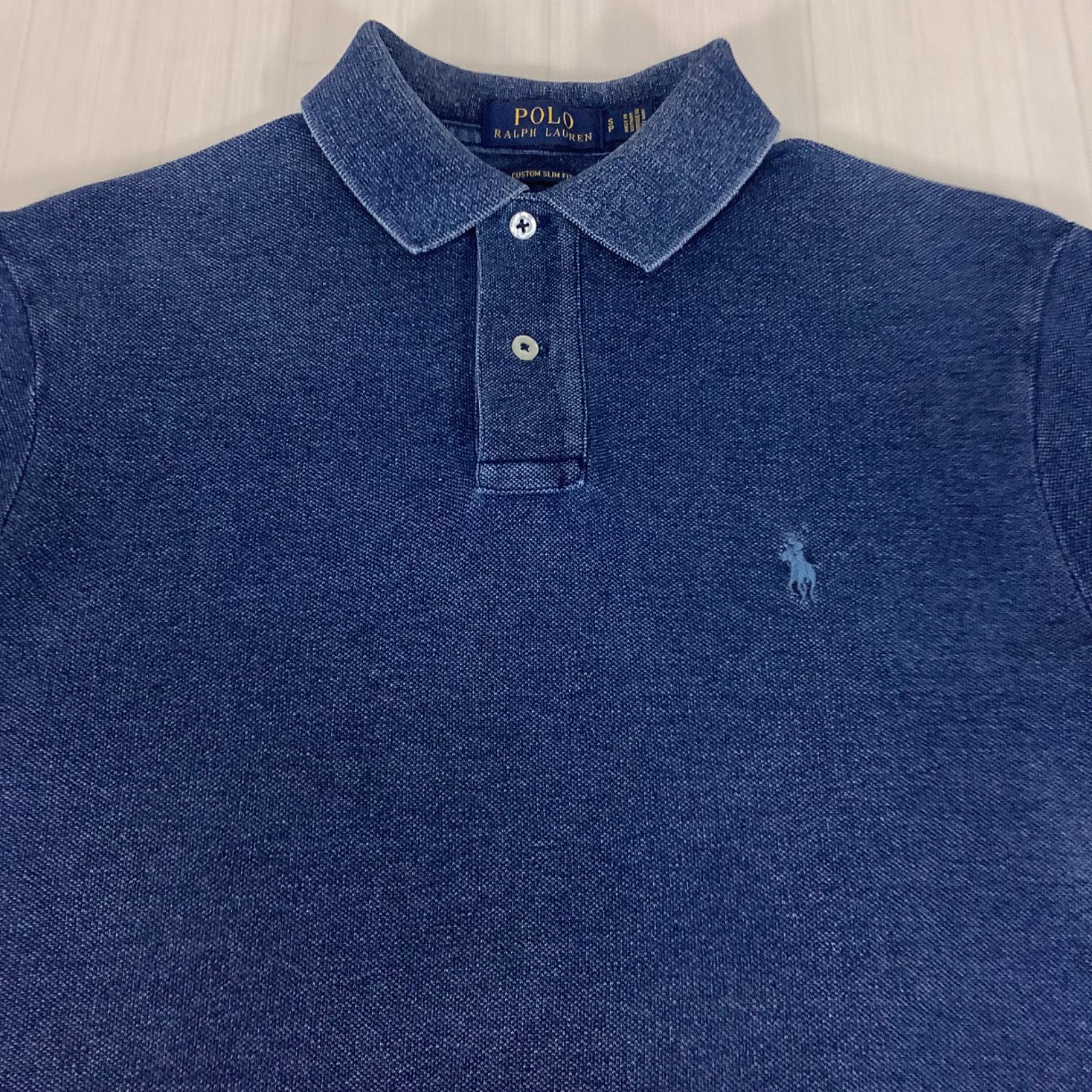 POLO RALPH LAUREN ポロラルフローレン ワンポイント インディゴ 半袖