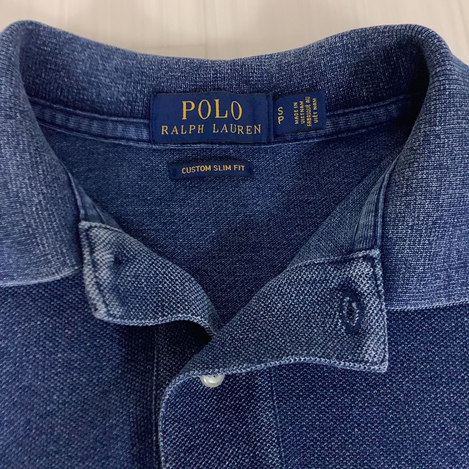 POLO RALPH LAUREN ポロラルフローレン ワンポイント インディゴ 半袖