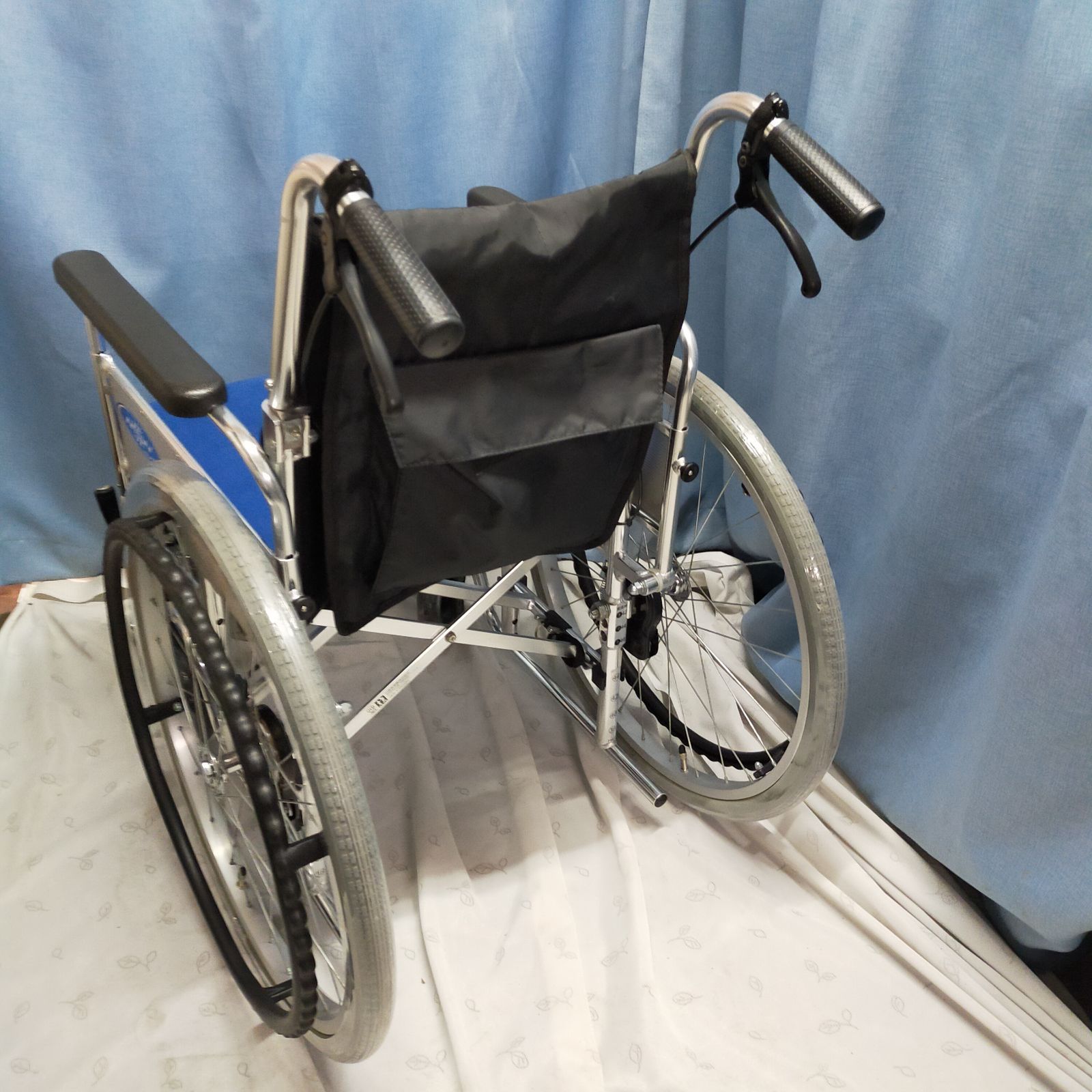 WC-13038）日進医療器 EX-M モジュールタイプ 自走式 自走型 車椅子 車