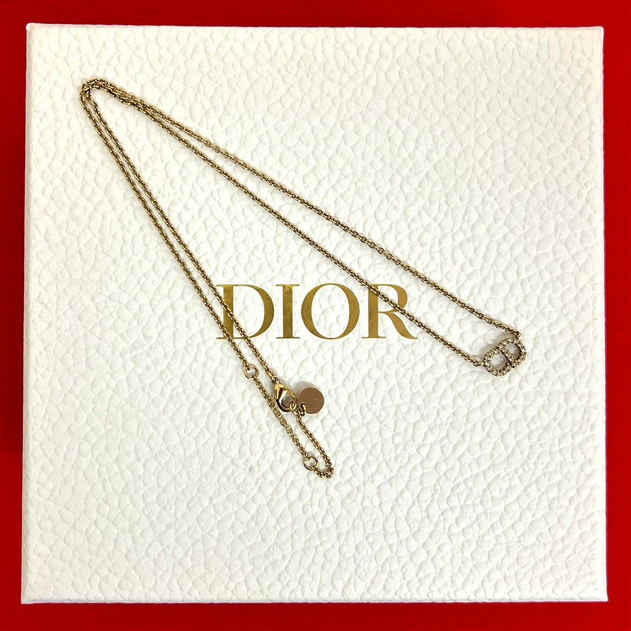 極美品‼︎ ◇Christian Dior◇ ネックレス ゴールド ディオールNC 