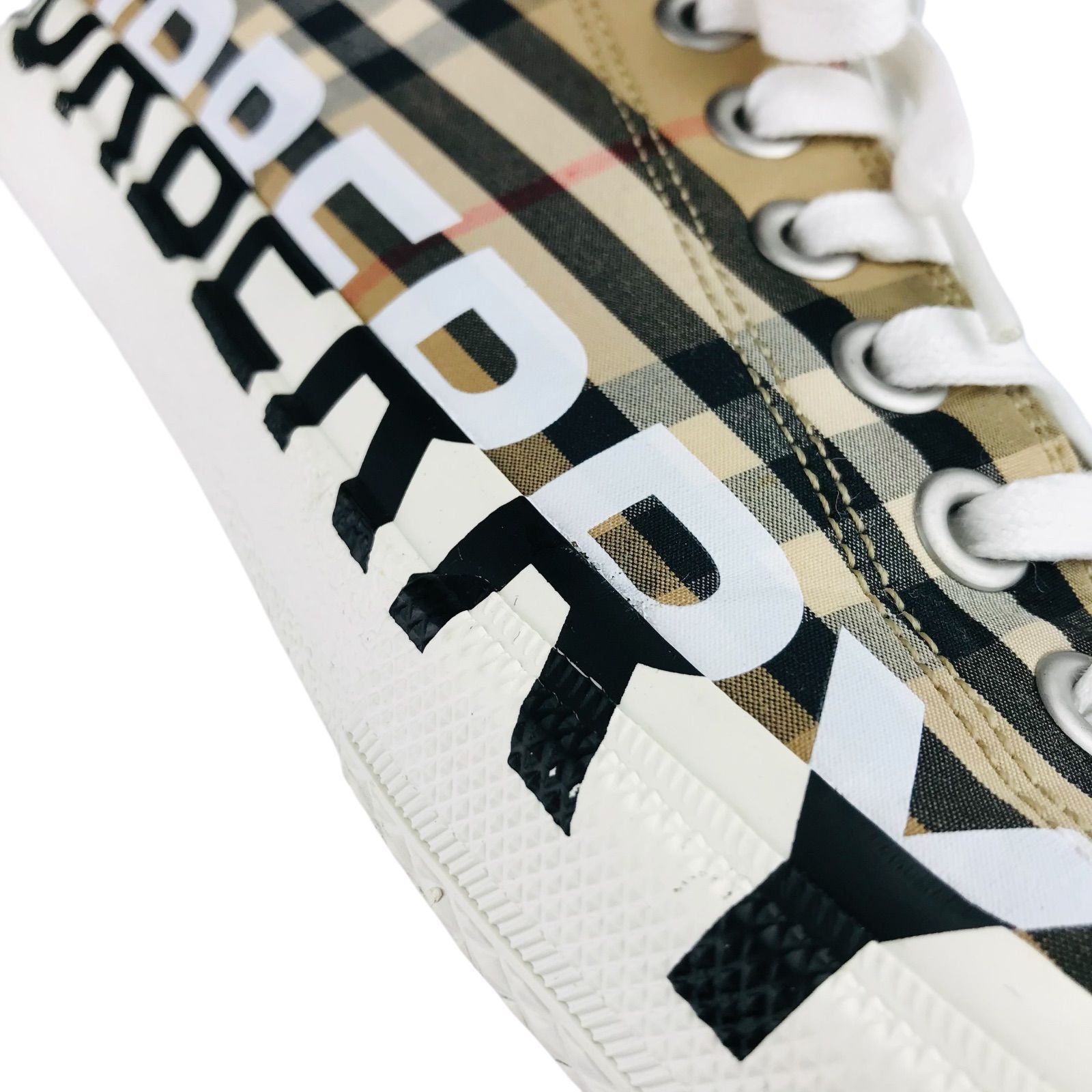 BURBERRY☆バーバリー・メンズ キャンバス切替し ノヴァチェック総柄 