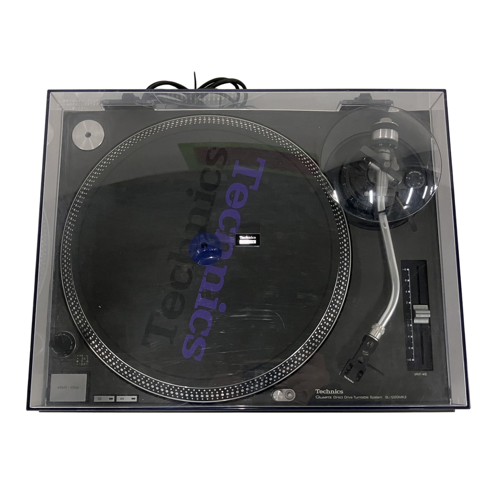 SHURE M44G Technics SL-1200MK3 ターンテーブル Technics テクニクス SL-1200MK3 ターンテーブル SHURE M44G