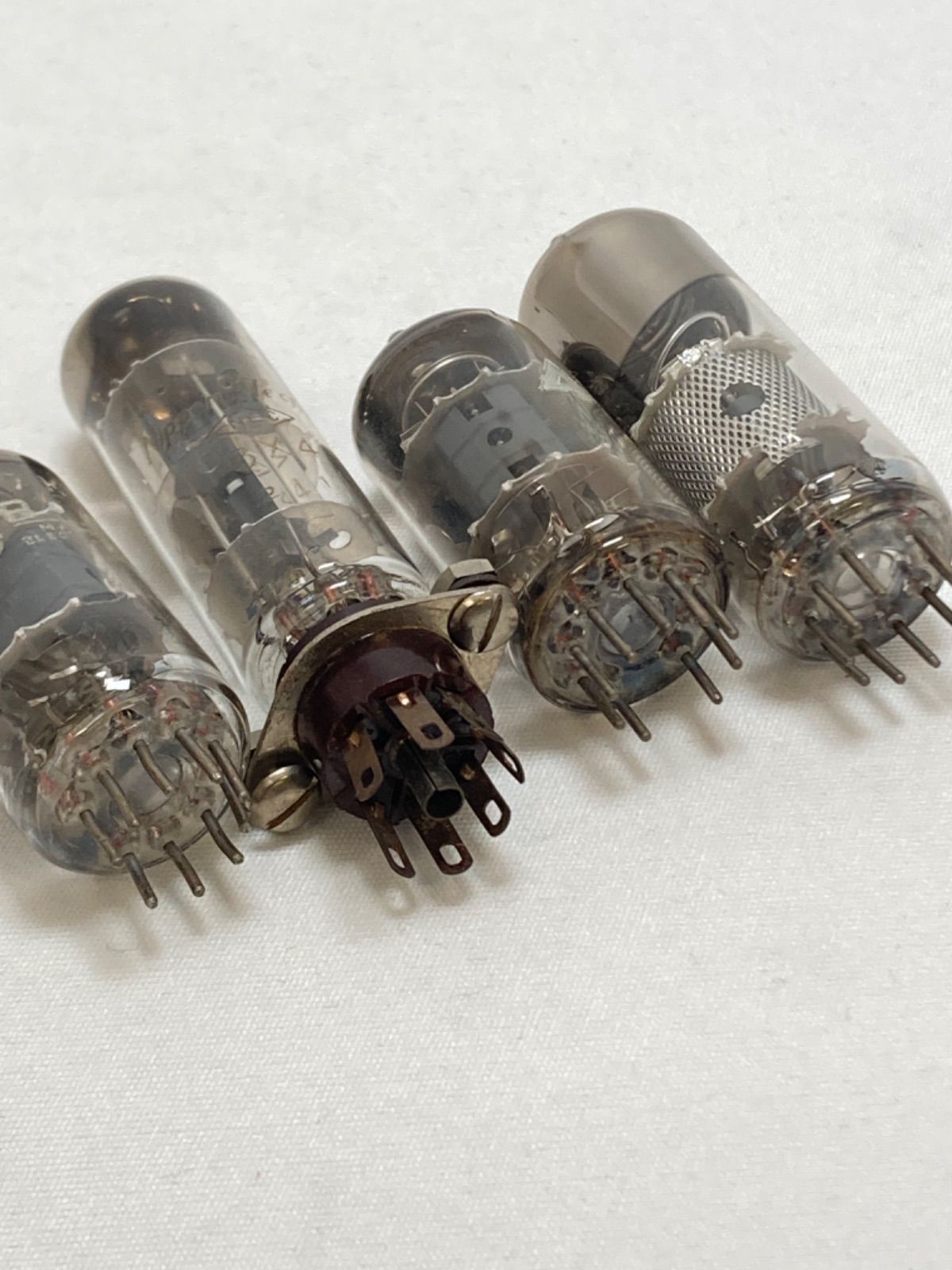 ☆ ナショナル/松下電器/NEC 真空管 8A8/6BX6/6X4/9JWA 4点セット