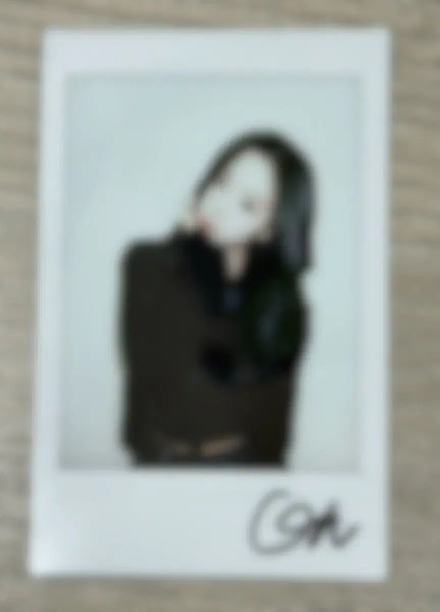 tripleS キムチェヨン サイン入りチェキ サイン入りポラロイド