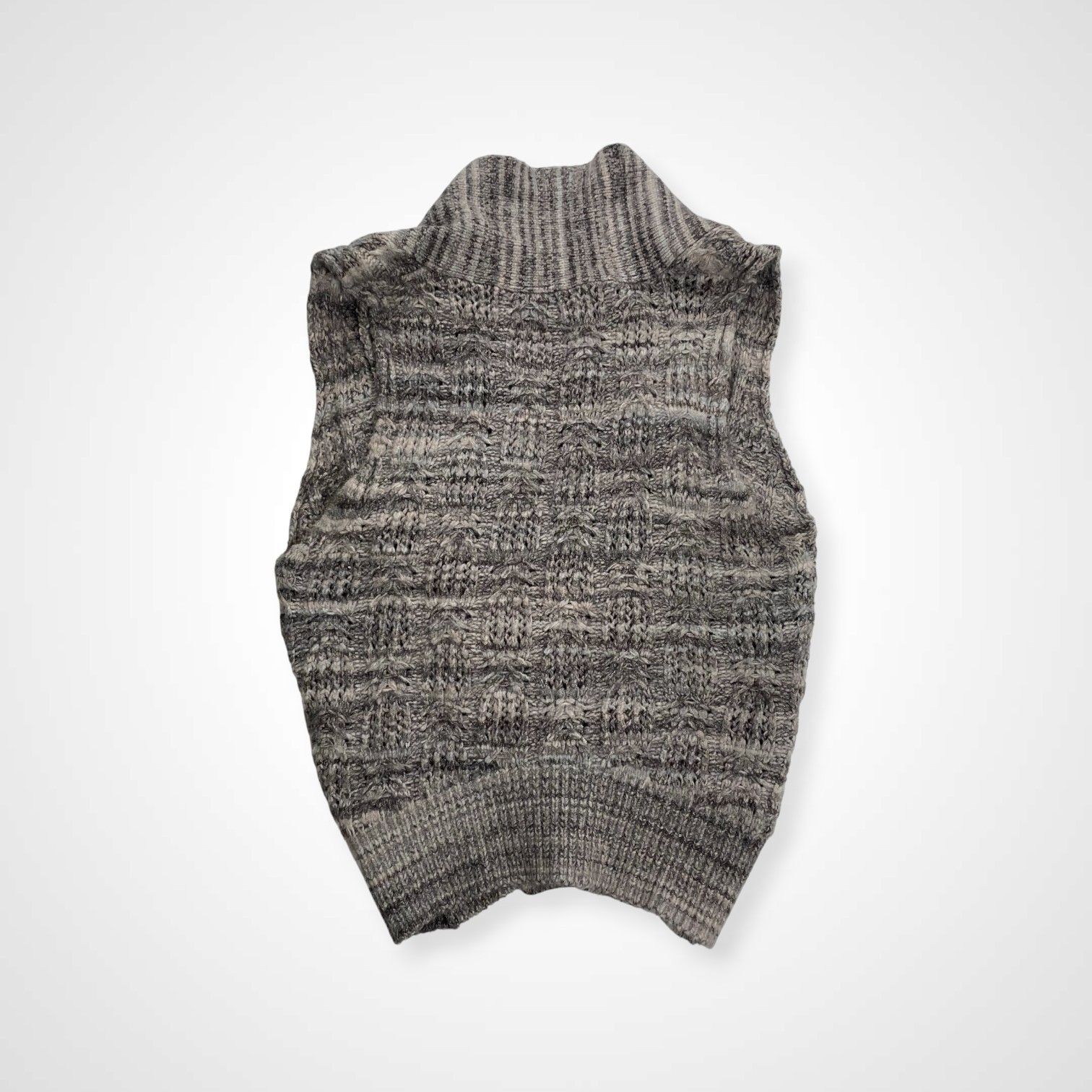 PERVERZE パーバーズ / 変わり編みニットベスト 参考定価：28,000+tax