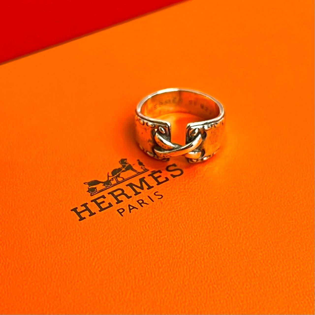 極 美品 HERMES エルメス メキシコ リング シルバー925 指輪 11号