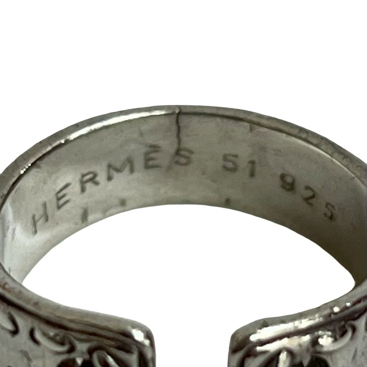 極 美品 HERMES エルメス メキシコ リング シルバー925 指輪 11号