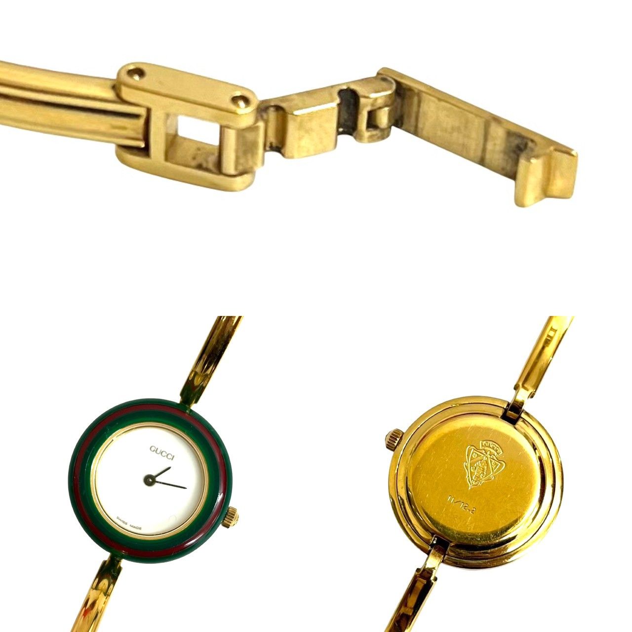 極 美品 稼働品 GUCCI グッチ ヴィンテージ チェンジベゼル クォーツ