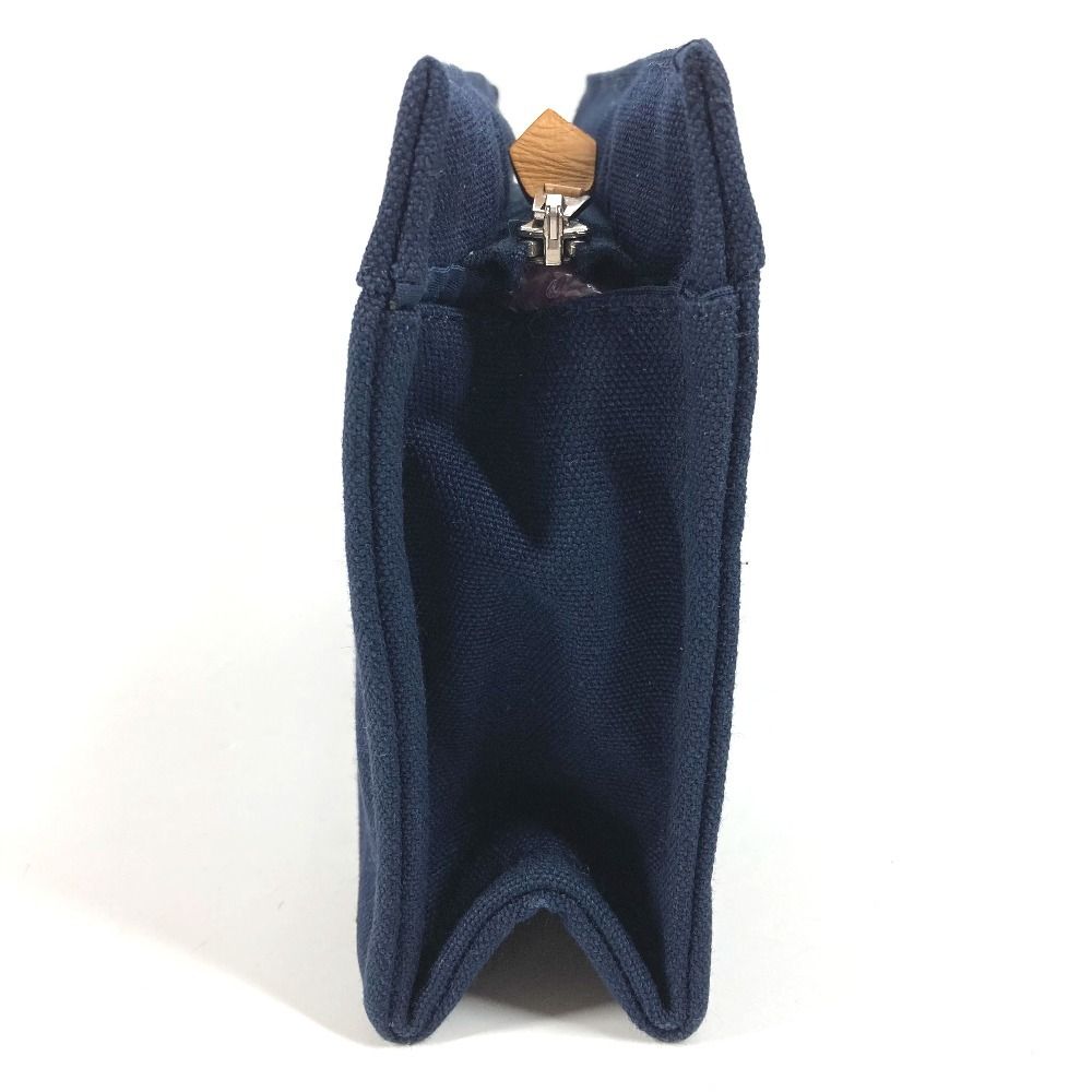 HERMES エルメス 化粧ポーチ ドーヴィル PM ドーヴィルPM キャンバス