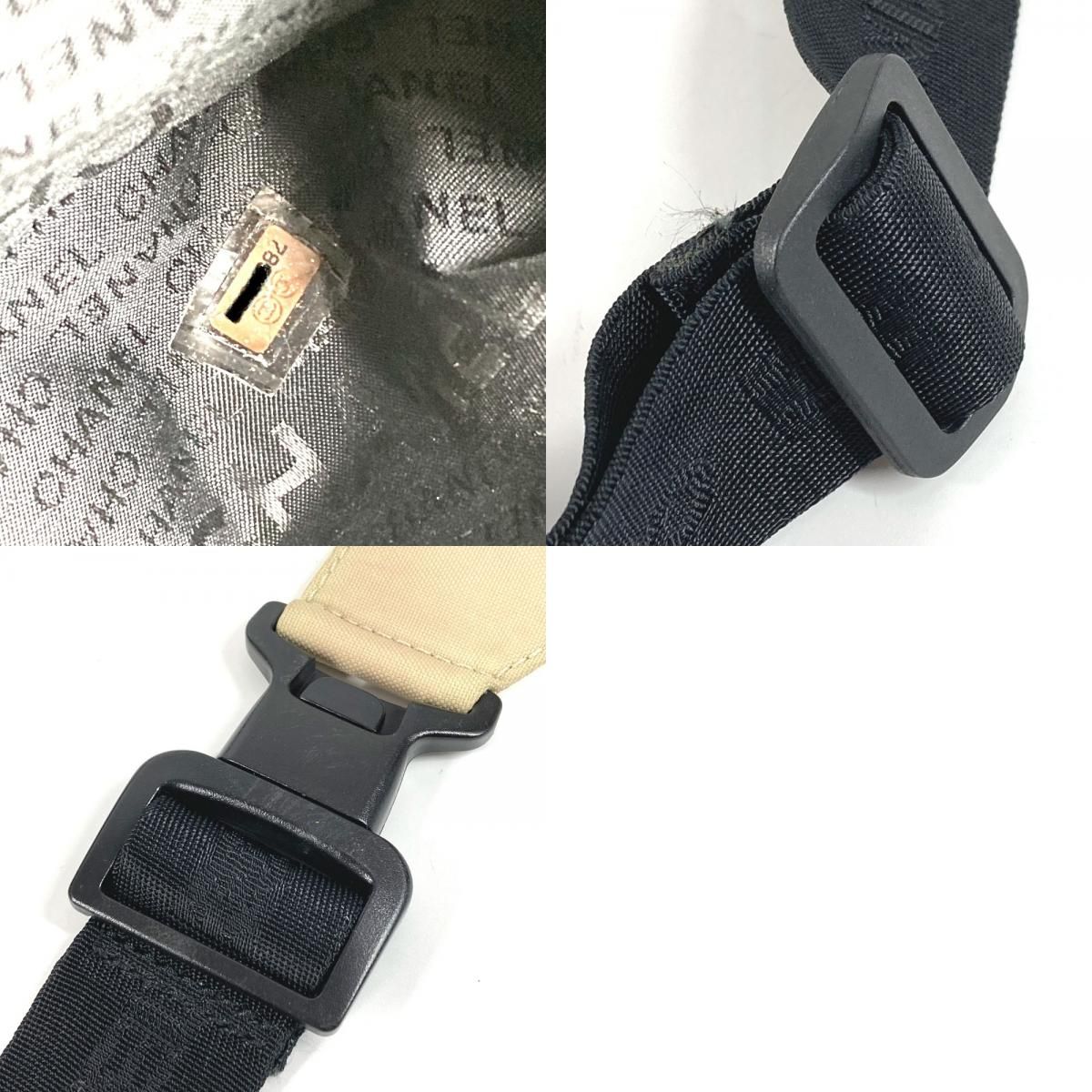CHANEL シャネル ボディバッグ CC ココマーク ロゴ バナナバッグ
