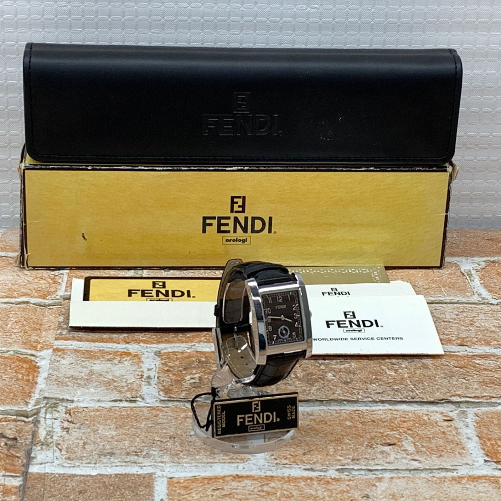 FENDI フェンディ 腕時計 革ベルト 020-7000G 本体/ケース/元箱