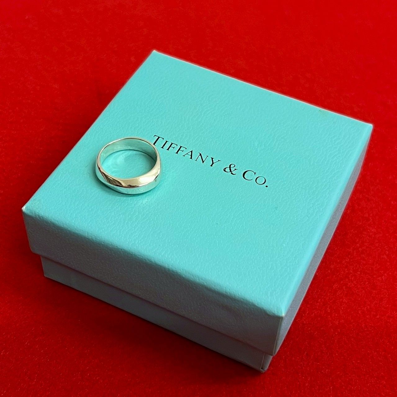 極 美品 希少品 TIFFANY&Co. ティファニー ナイフエッジ リング