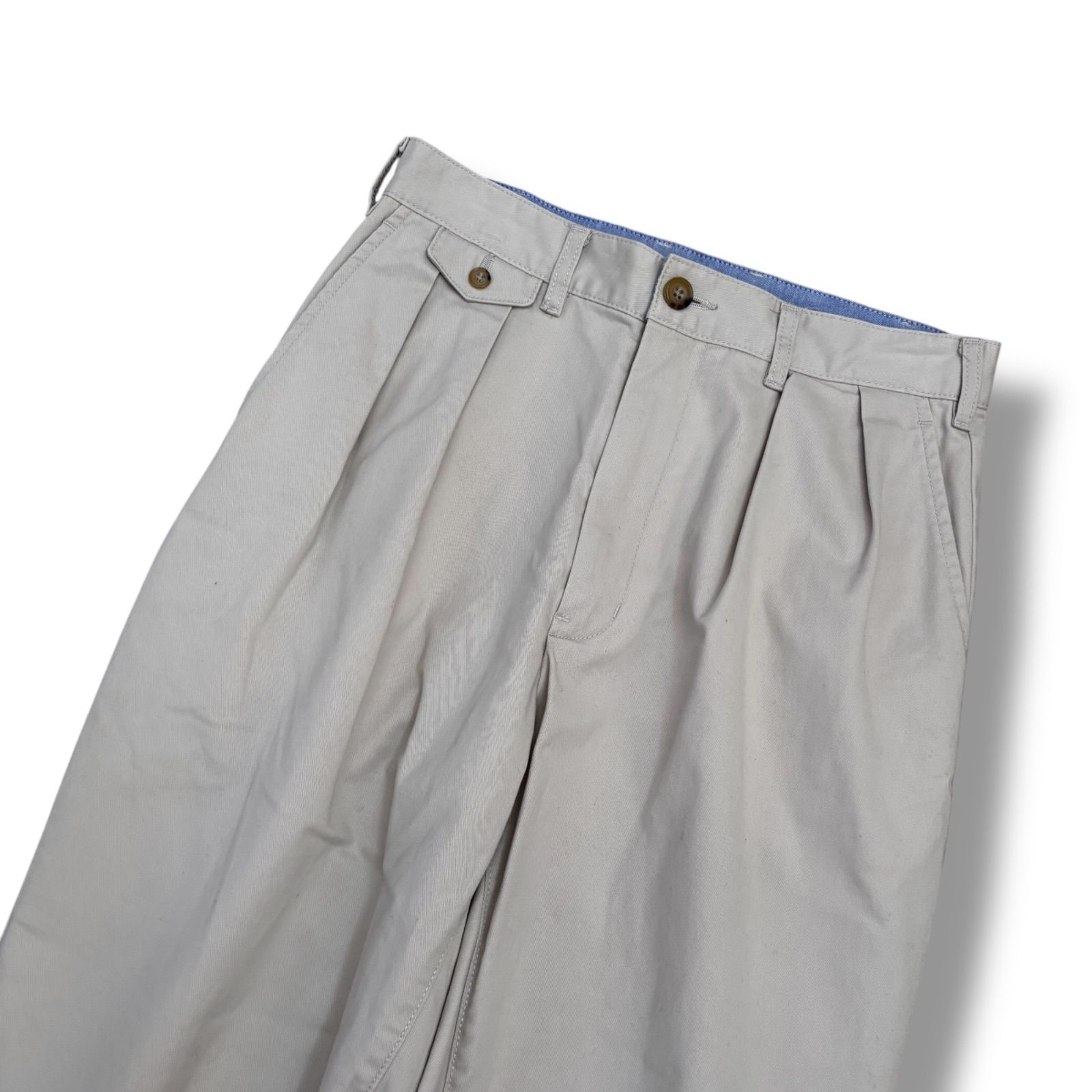 BEAMS PLUS】2 Pleats Tapered Twill Ssize 【公式通販】