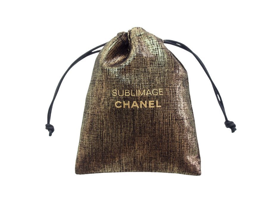 シャネル ノベルティ 巾着ポーチ サブリマージュ 2025 刺繍 SUBLIMAGE