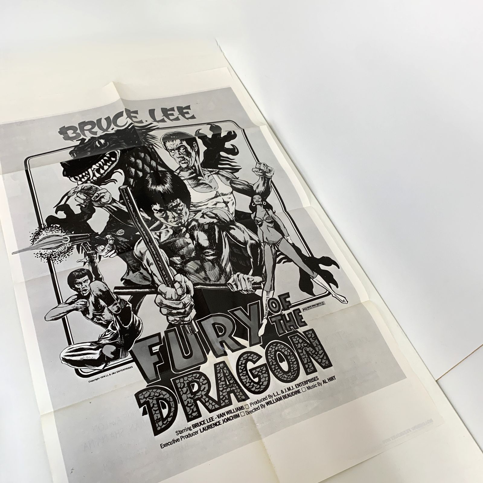 70年代映画ポスターコレクション ブルース・リーなど約500枚 70年代