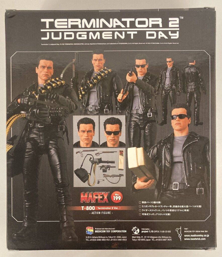 メディコム トイ MAFEX TERMINATOR 2 / JUDGMENT DAY 【T-800