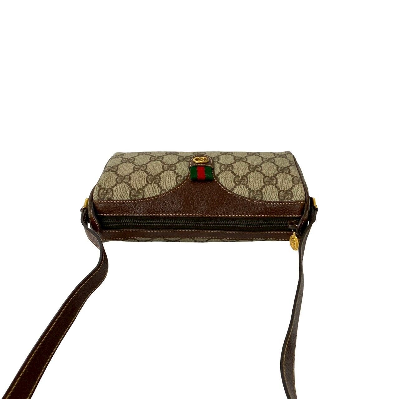 極 美品 GUCCI グッチ オールドグッチ ヴィンテージ シェリーライン GG