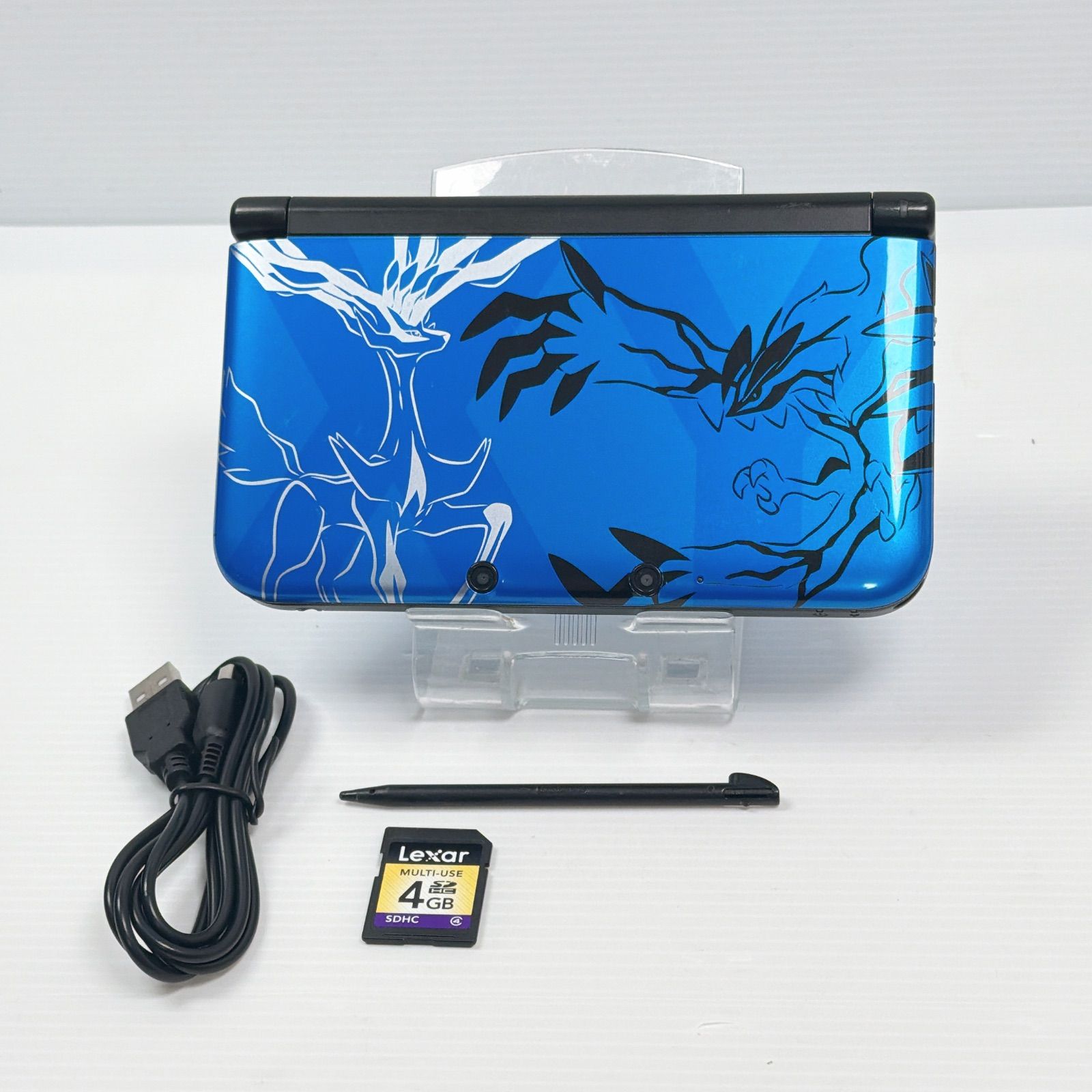 ニンテンドー 3 DSLL ポケットモンスター Xパック ゼルネアス イベルタル ブルー ポケモン Pocket Monster 遊べるセット ds LL 任天堂