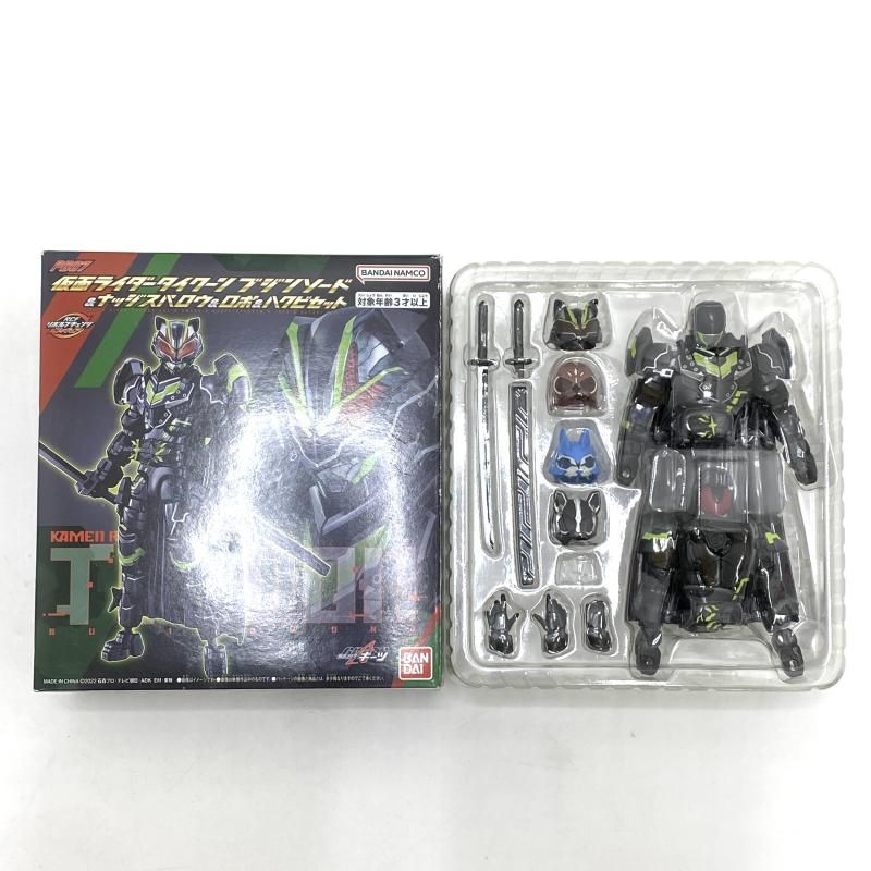 中古】【開封】仮面ライダータイクーン ブジンソード＆ナッジスパロウ