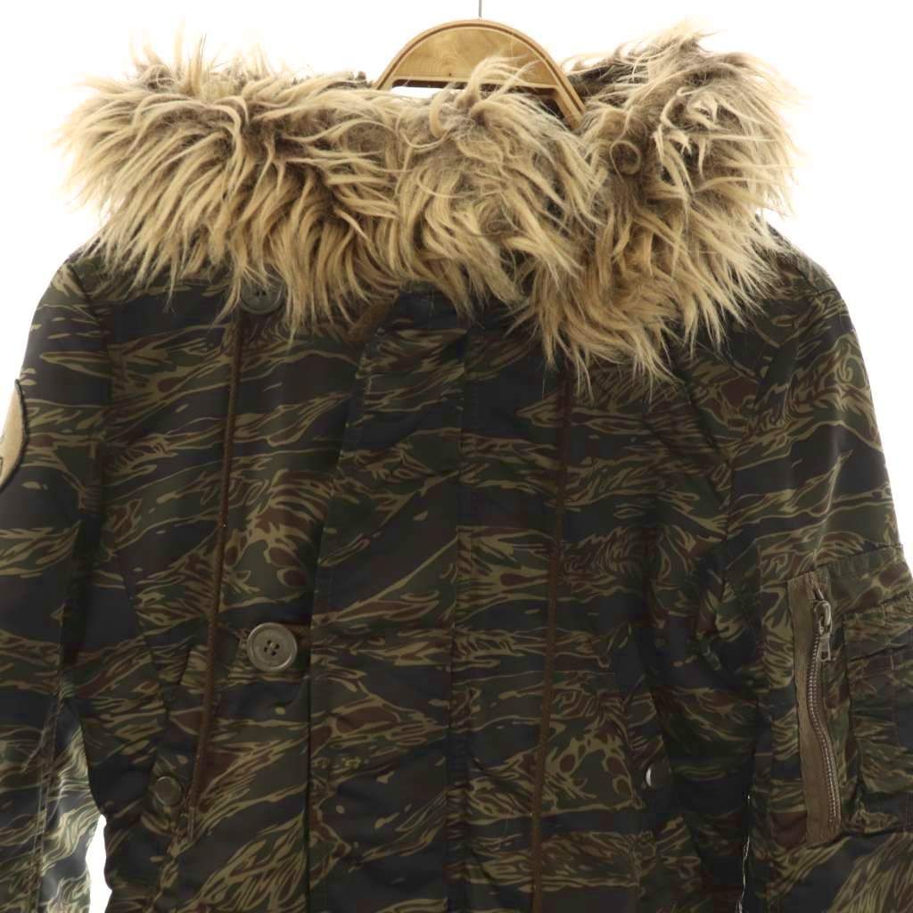 ヒステリックグラマー タイガーカモ 中綿コート 中古・古着通販】Hysteric Glamour (ヒステリックグラマー) タイガー