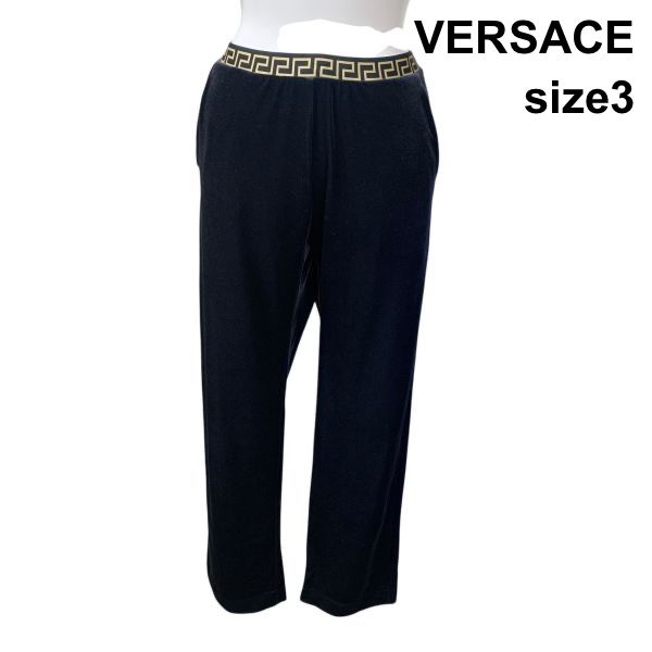 新品 ヴェルサーチ メンズ パンツ スラックス メデューサ 48 チャーム