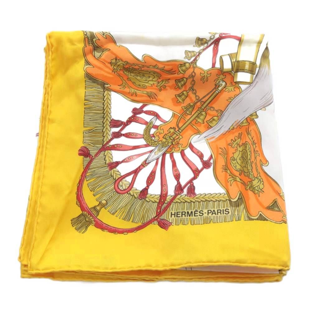 エルメス HERMES スカーフ カレ90 CAPARACONS DE LA FRANCE ET DE