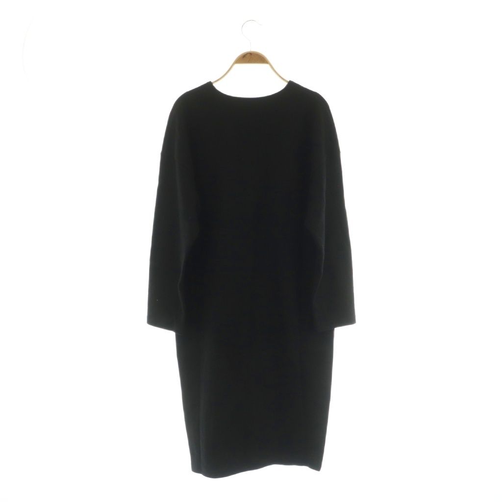 セオリーリュクス theory luxe ウール 長袖ワンピース ロング Vネック