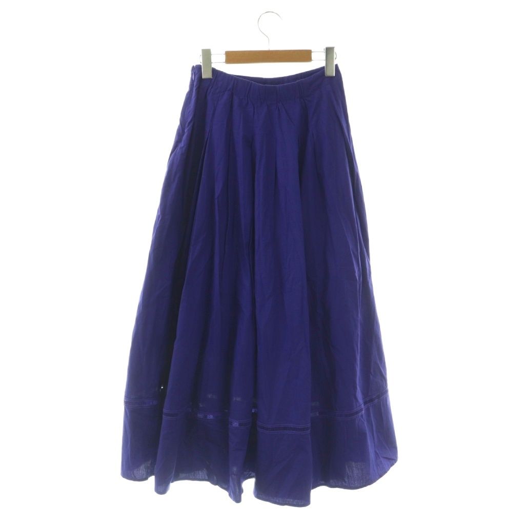 ヌキテパ NE QUITTEZ PAS! 25SS Cotton Dobby Check Tuck Skirt  