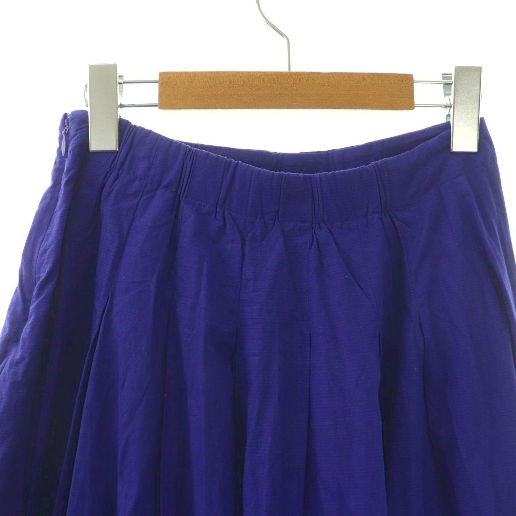 ヌキテパ NE QUITTEZ PAS! 25SS Cotton Dobby Check Tuck Skirt  