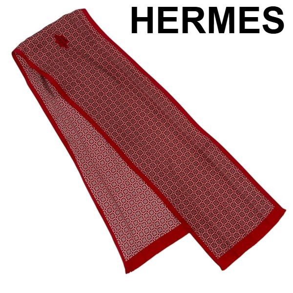 ○ エルメス HERMES タイスカーフ アスコットタイ スカーフ ネクタイ