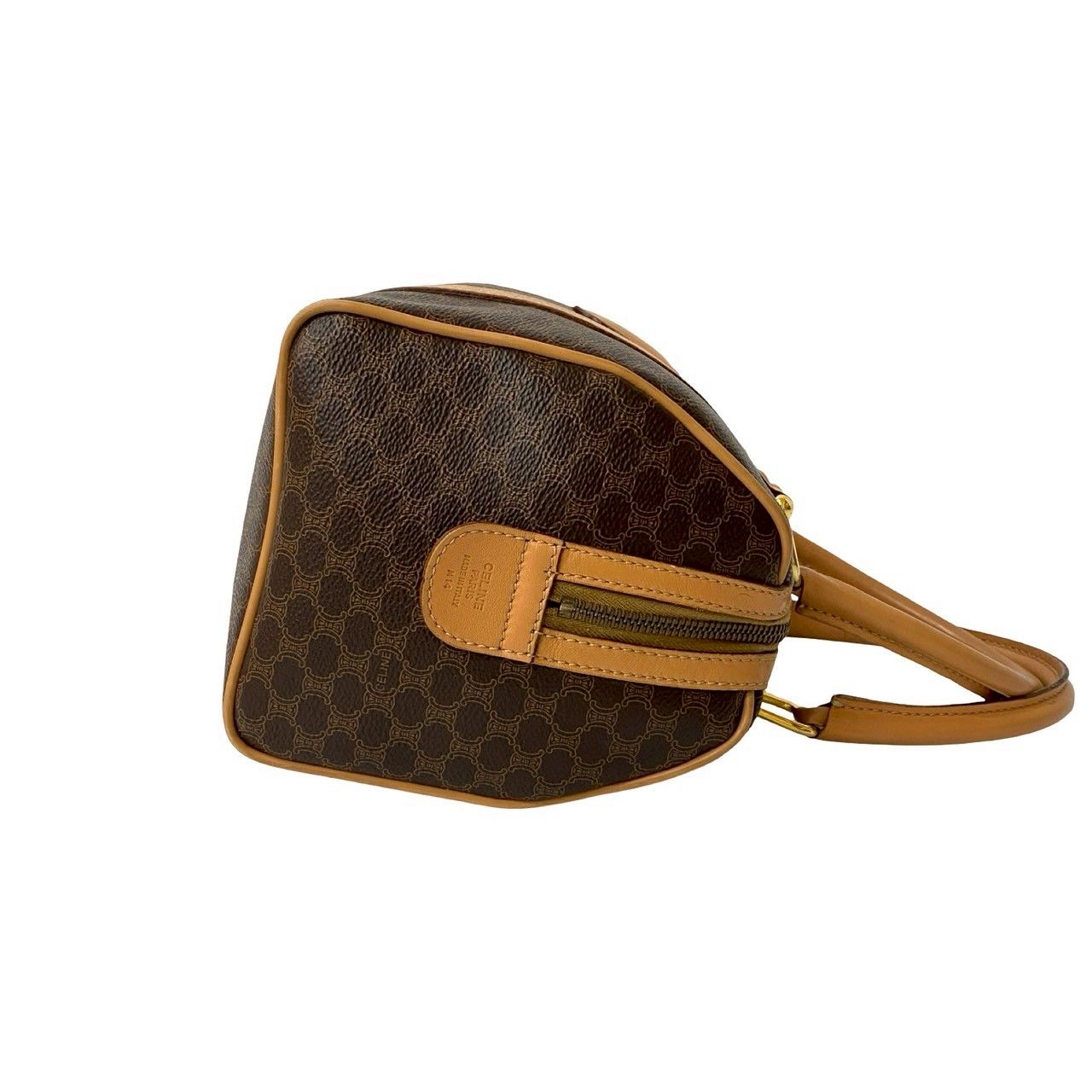 極 美品 CELINE セリーヌ ヴィンテージ マカダム ブラゾン トリオンフ