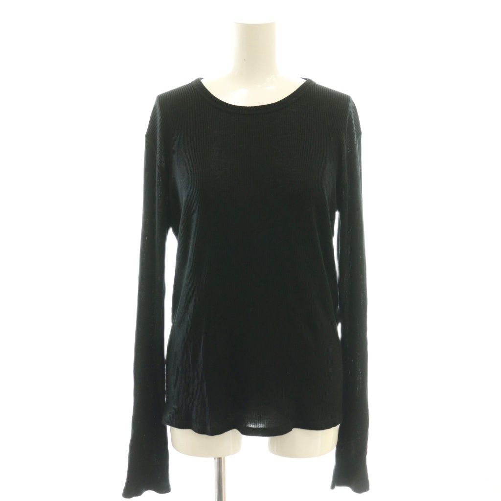 エブリデイ アイ ライク カシミア混 テレコ ロングスリーブプル