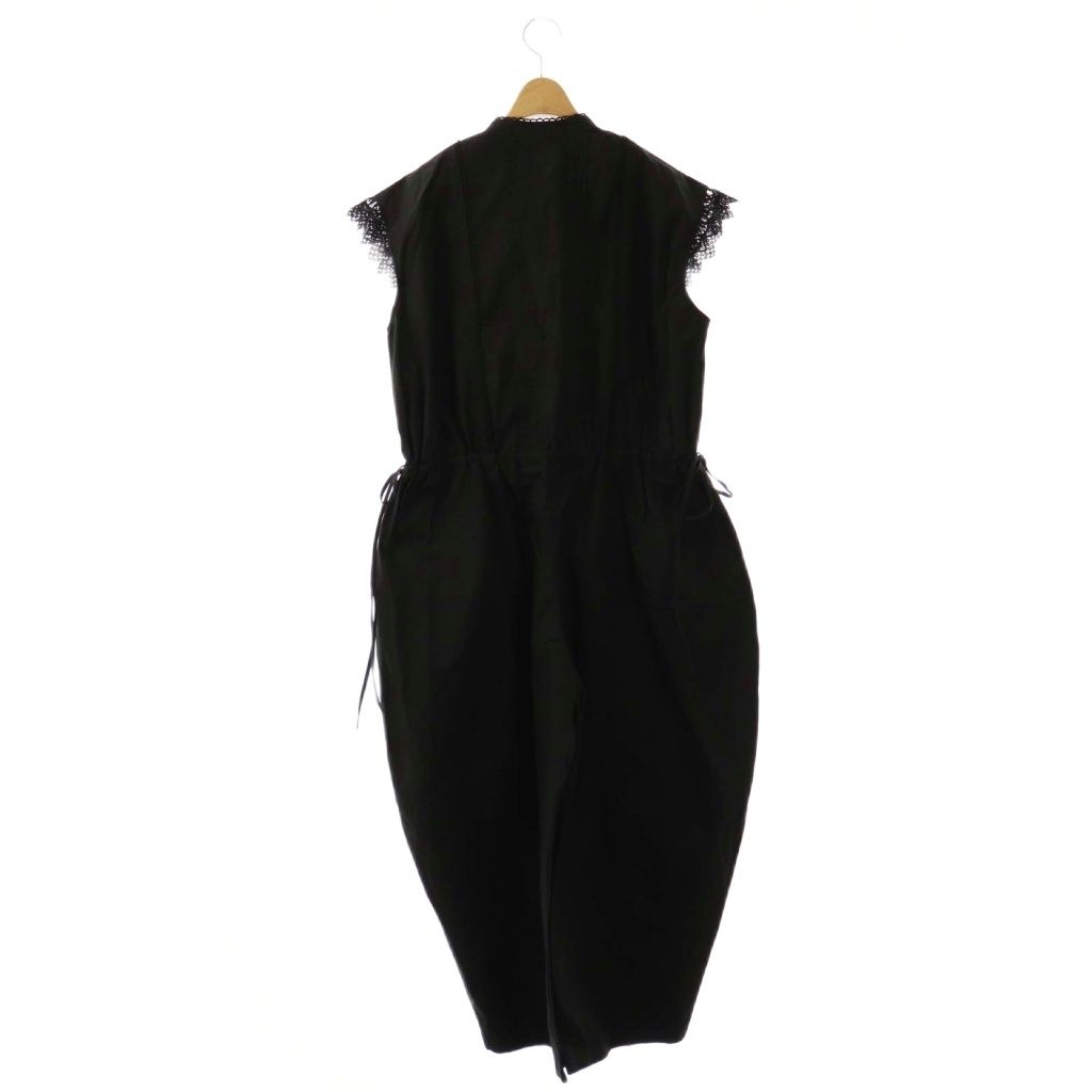 カレンソロジー Curensology コットンレースオールインワン F ブラック