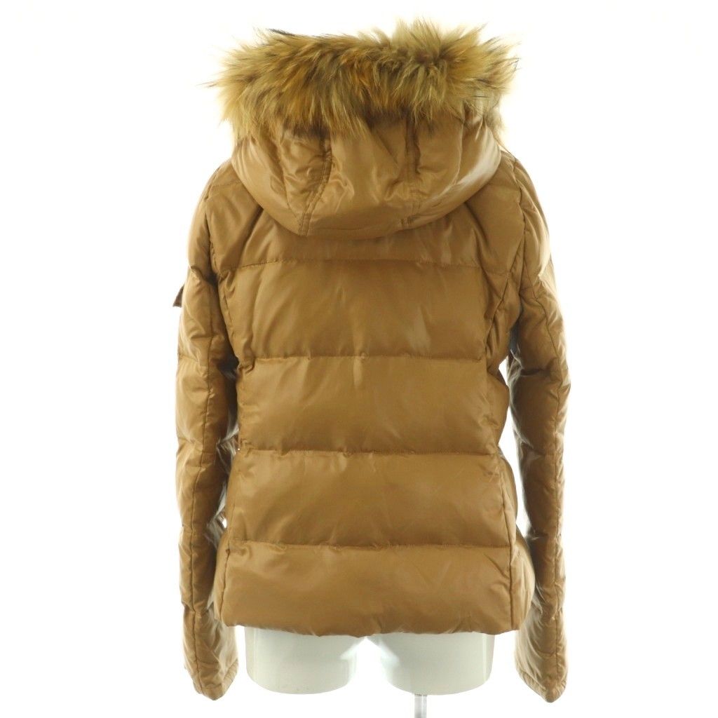 バーバリーブルーレーベル BURBERRY BLUE LABEL ファー付きダウン