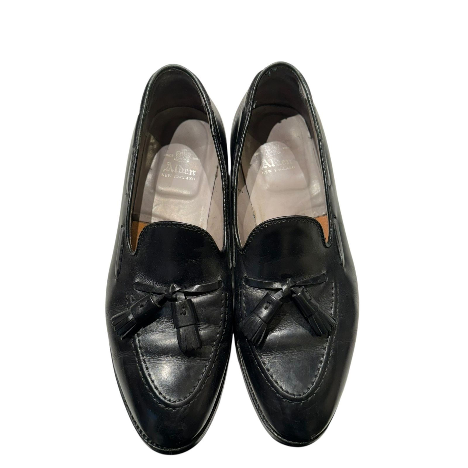 Alden (オールデン) □ ⑤ 660 Tassel Moccasin-Calf メンズ ブラック