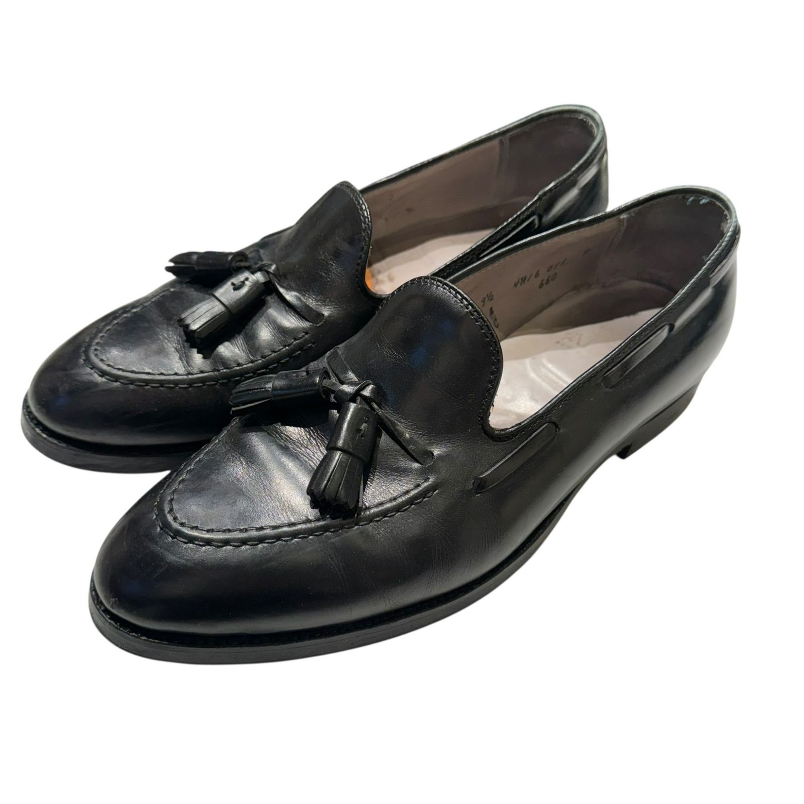 Alden (オールデン) □ ⑤ 660 Tassel Moccasin-Calf メンズ ブラック