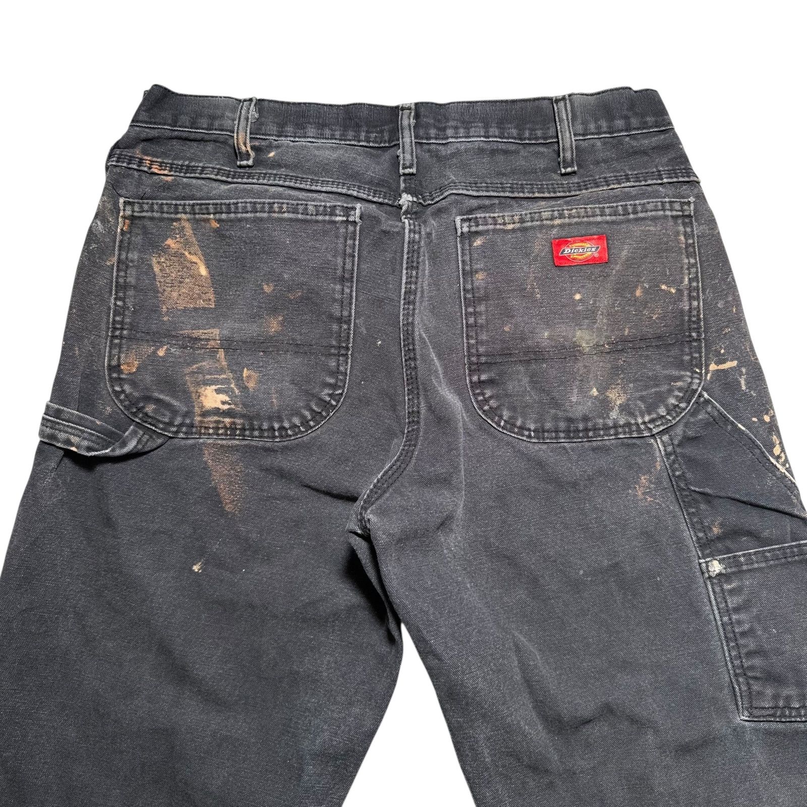 ディッキーズ ブラック ダックペインターパンツ 【W33×L32】 - メルカリ