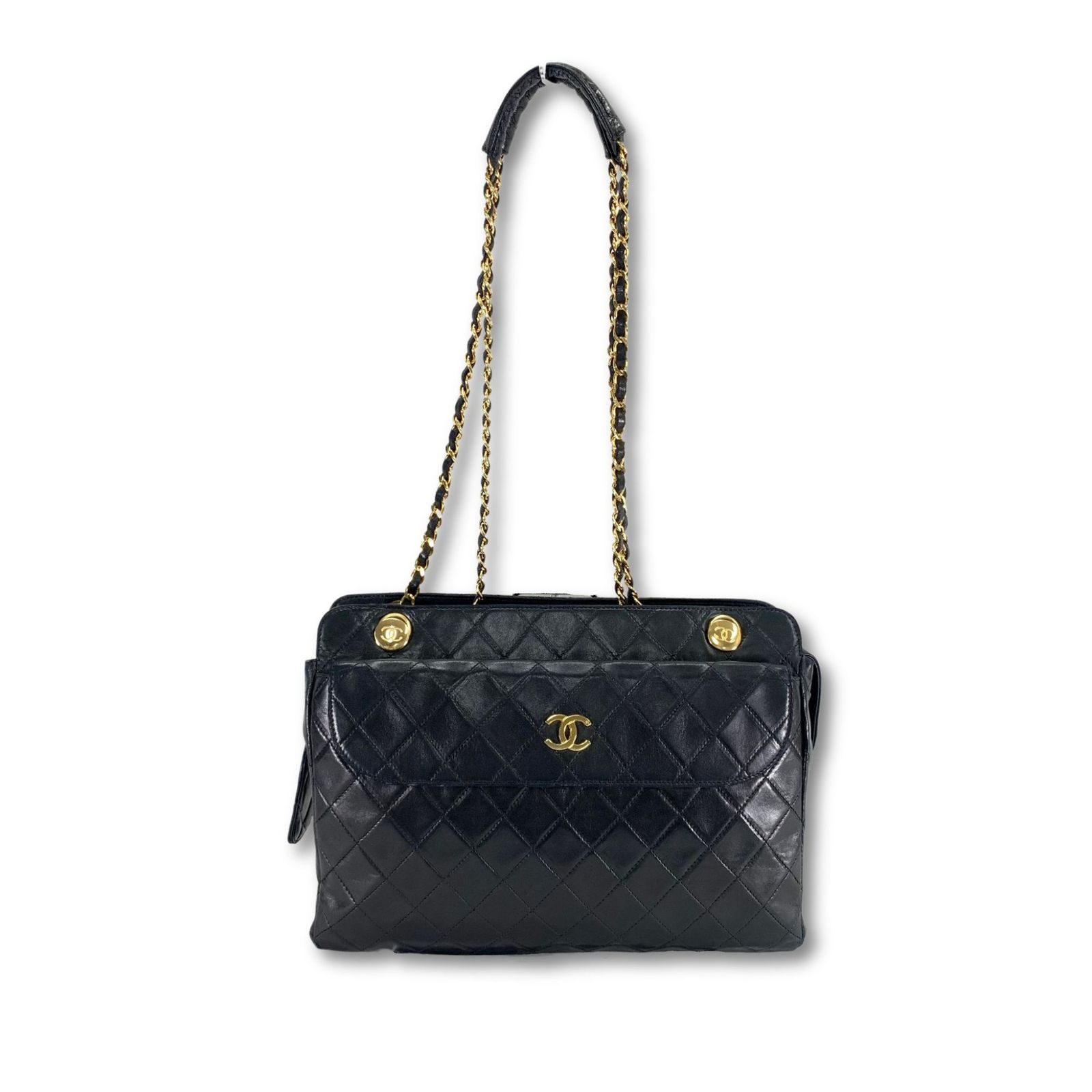 CHANEL シャネル マトラッセ ココマーク チェーン ショルダーバッグ