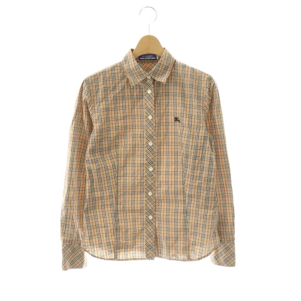 バーバリーブルーレーベル BURBERRY BLUE LABEL ノバチェック シャツ