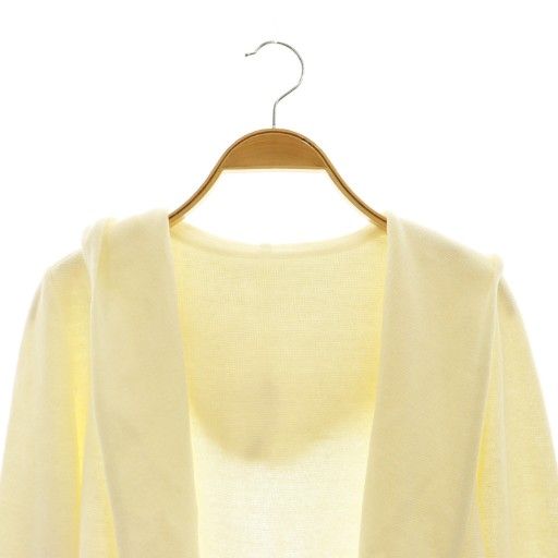 フォクシー FOXEY HOODIE LINEN カーディガン パーカー ニット  