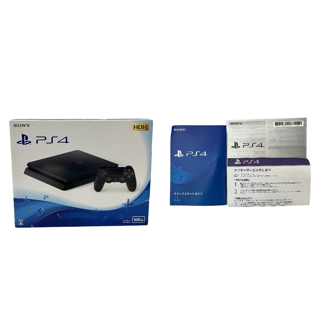  SONY CUH 2200 A PS 4 PlayStation 本体 500 GB ジェット ブラック コントローラー付 ゲーム機 プレステ4 家電 本体 プレイステーション4(PS4)