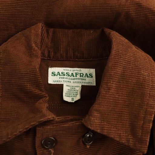 ササフラス SASSAFRAS カバーオール ジャケット S ブラウン /DO □OS