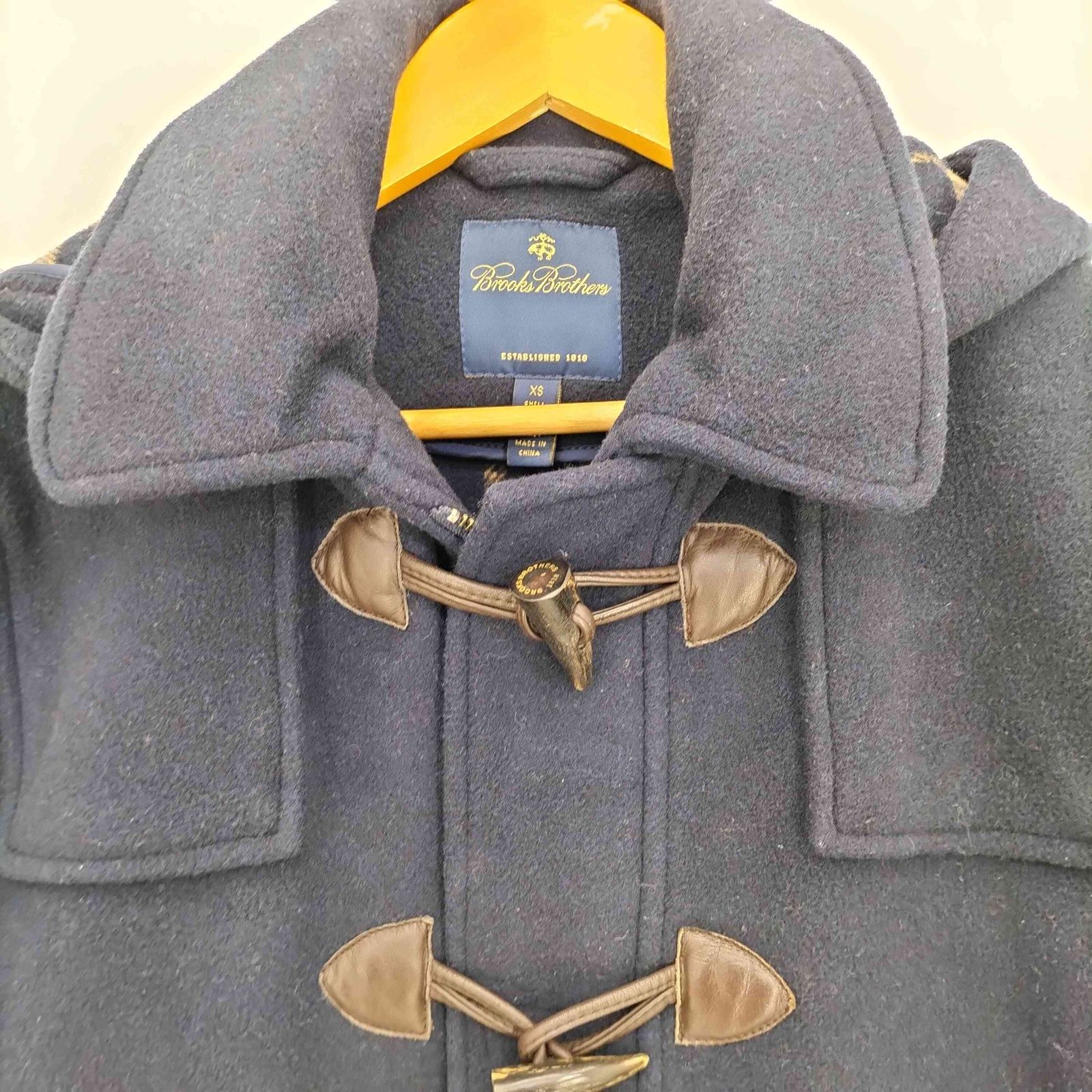 ブルックスブラザーズ BROOKS BROTHERS ウール 裏地チェック ダッフル