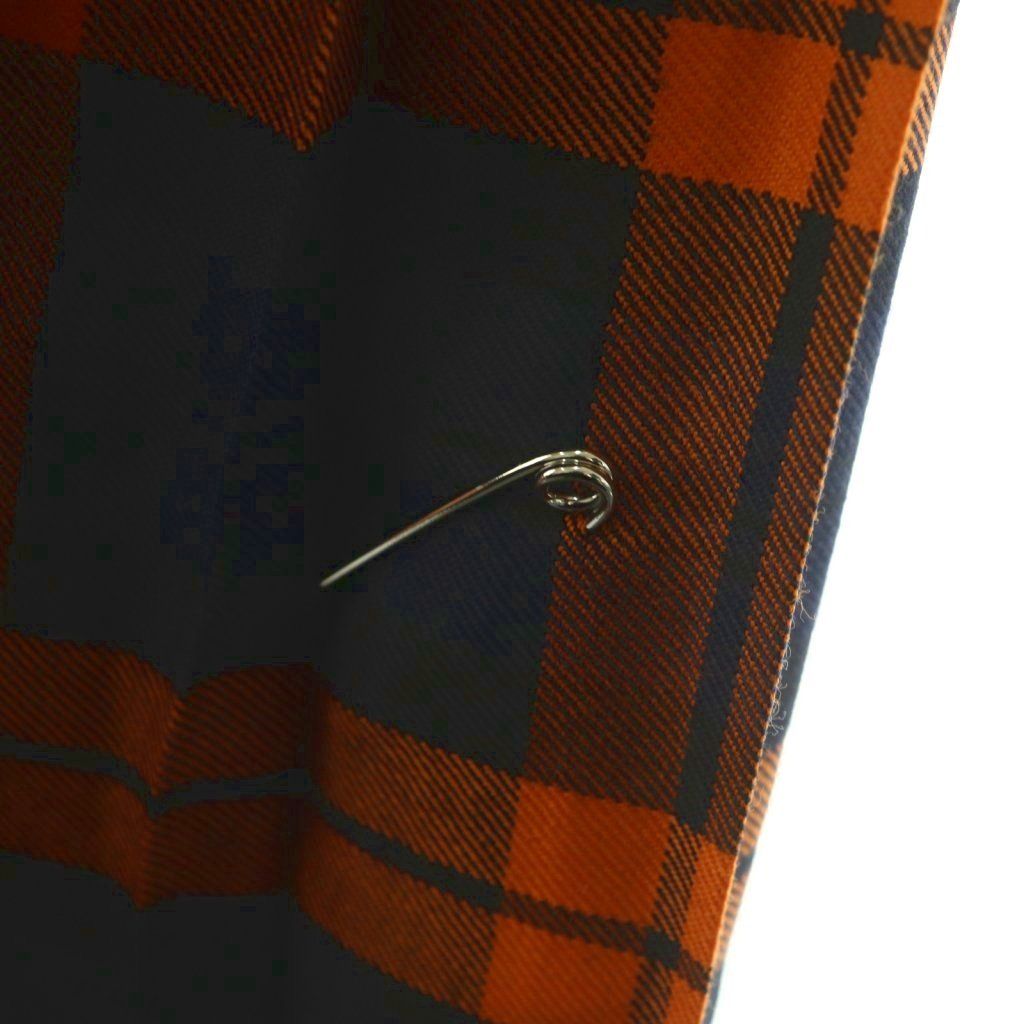 オニール オブ ダブリン O'NEIL OF DUBLIN チェック プリーツ ラップ