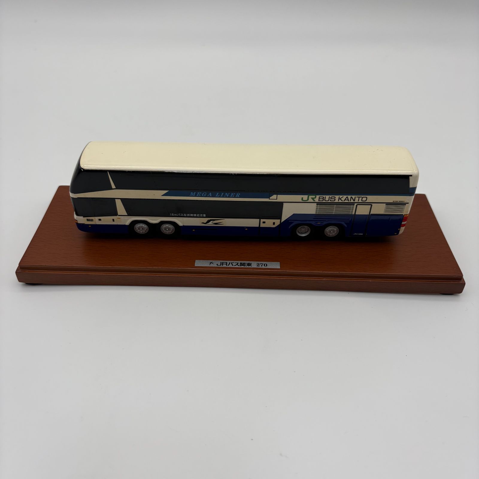 日本初15 mバス MEGA LINER 運航開始記念 1 80スケールモデル 東京駅 つくばセンター間 JRバス関東 アドウィング ダイキャスト ミニカー