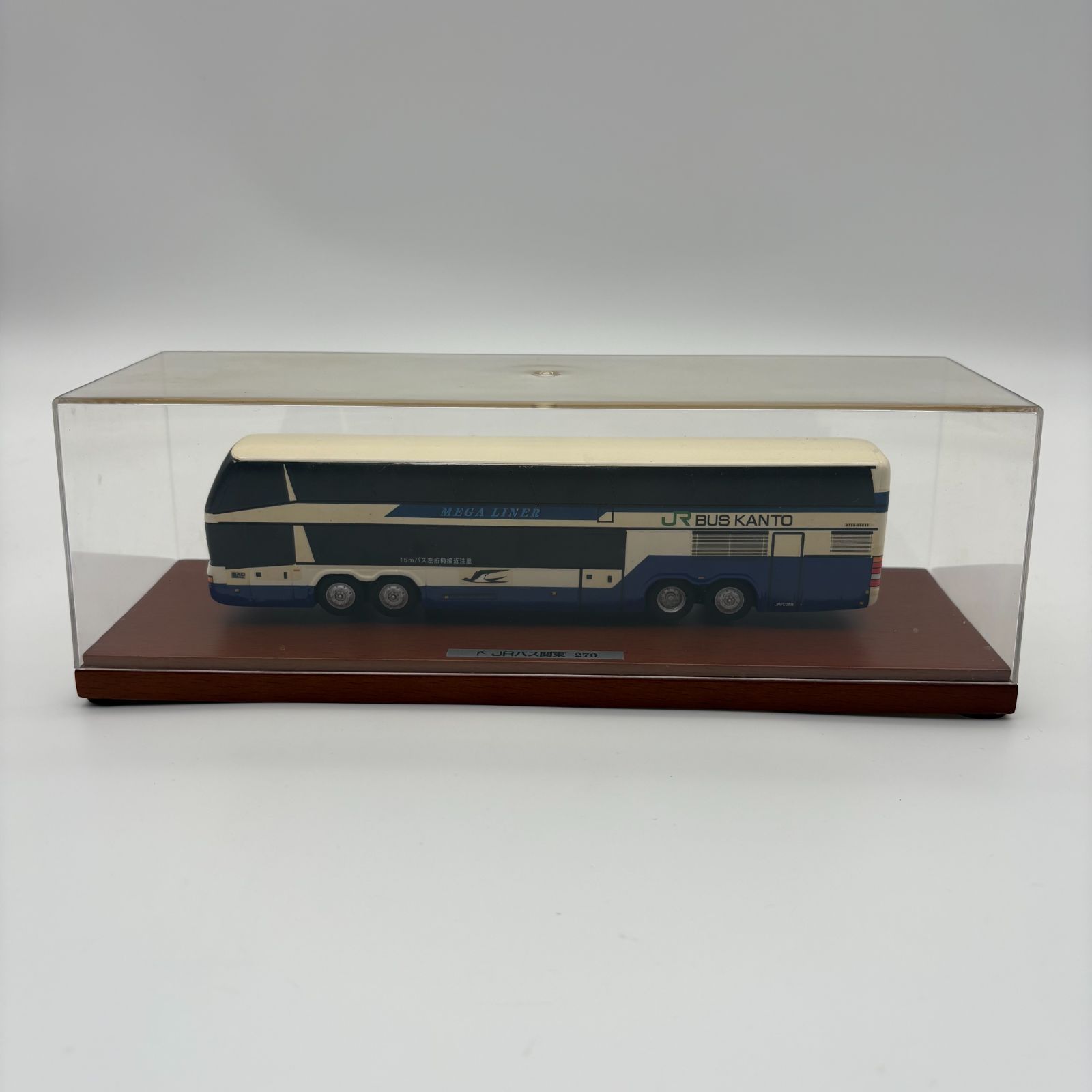 日本初15 mバス MEGA LINER 運航開始記念 1 80スケールモデル 東京駅 つくばセンター間 JRバス関東 アドウィング ダイキャスト ミニカー