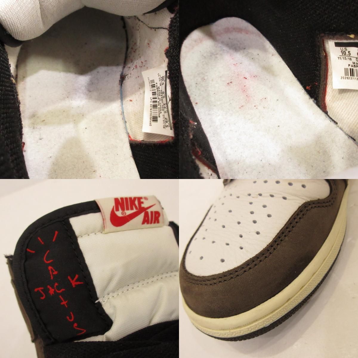 姫路東店】 中古 NIKE | ナイキ×TRAVIS SCOTT スニーカー AIR JORDAN 1